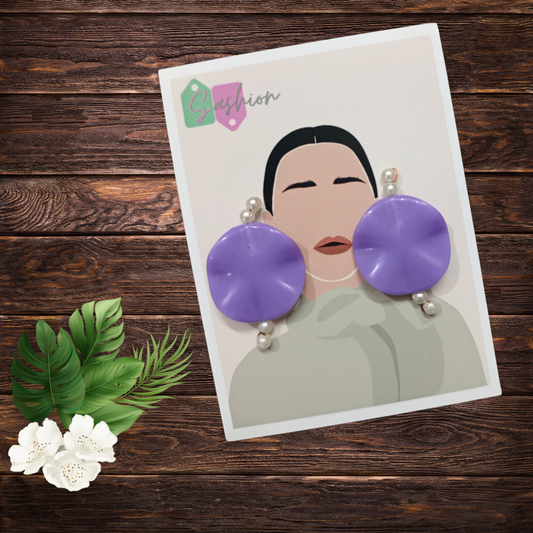 Swirl Design Magnetic Jewelry Set | Earrings, Hijab Pin, Cufflinks & Button) | Sashion